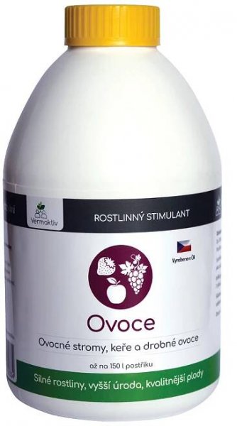 VERMAKTIV Stimul – přírodní hnojivo – Ovoce 1 l