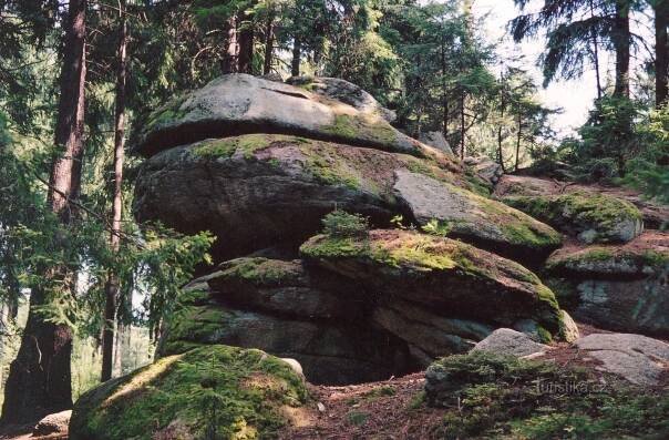 Schillerův kámen - Kámen