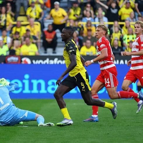 Dortmund's Guirassy nets twice in win over Union to extend scoring run