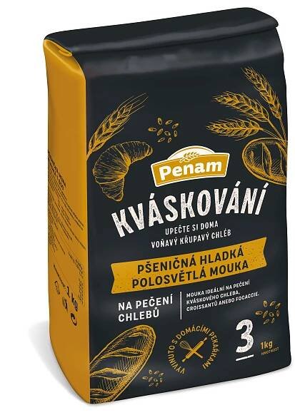Zasoutěžte si s námi o 5 balíčků prémiových mouk Kváskování od Penamu na domácí pečivo - Bety.cz - magazín nejen pro mámy