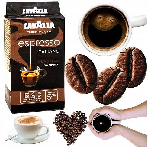 Lavazza Espresso mletá káva 250 g