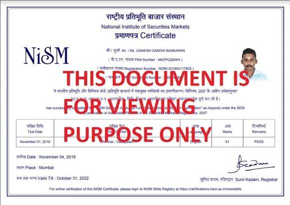 We Certified - GAGA INDIA
