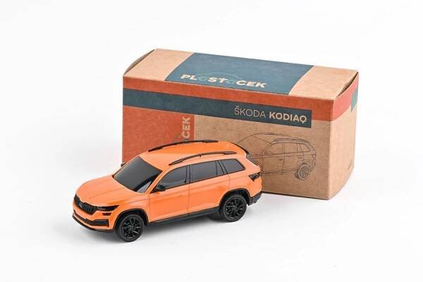 Model autíčka Plasťáček Škoda Kodiaq FL, 1:43, 143PC-041-005, plastové modely aut Škoda, Oldmodel.cz