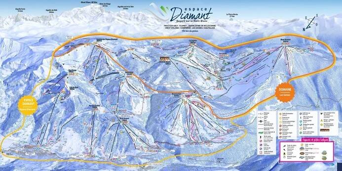 Ski Les Saisies - Zimní dovolená včetně skipas | ski.cz