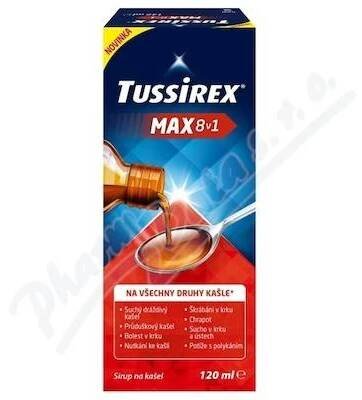 Tussirex MAX 8v1 sirup 120ml