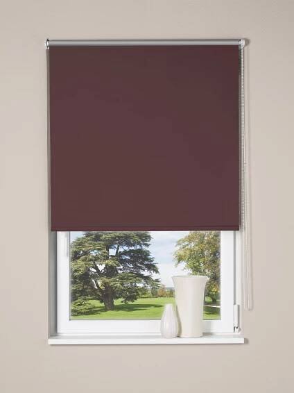 OBI Zatemňovací roleta Pamplona hnědá 120 x 175 cm