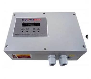 FVE regulátor MPPT OPL 9AC 3kW, LCD pro fotovoltaický ohřev vody se zobrazením veličin