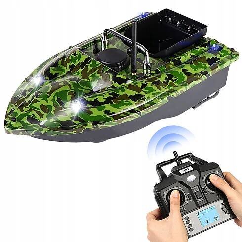 GPS LOĎKA C118GPS 500M RC LOĎKA - kamufláž