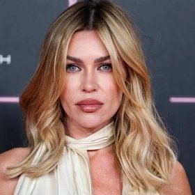 Abbey Clancy reveals she has been forced to teach her kids football as Peter Crouch won’t...