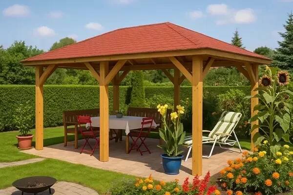 Dřevěná pergola Altán Viktoria 270x470