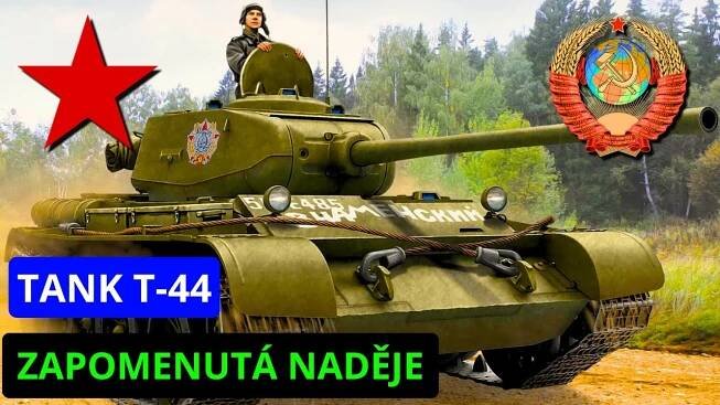 TANK T-44: ZAPOMENUTÁ NADĚJE...škoda ho!