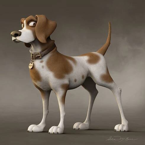 SEAN MICHAEL BELL | SCULPTOR - DIGITAL & TRADITIONAL - Rufus