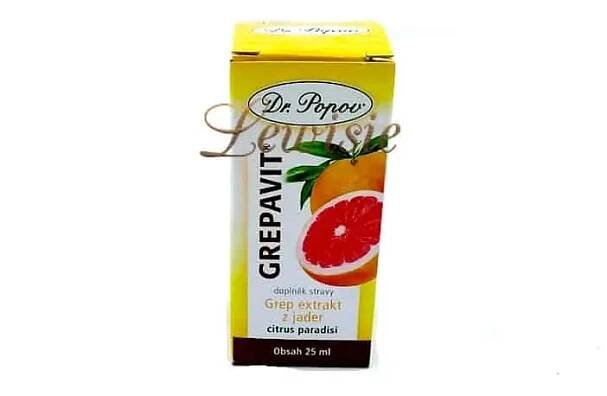GREPAVIT – grep extrakt z jader Dr. Popov 25 ml