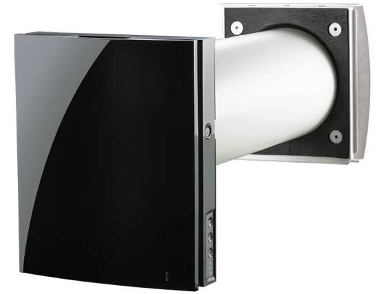 Ultra tichá lokální pokojová rekuperace BLAUBERG VENTO EXPERT A50-1 W V.3 BLK S Wi-Fi ovládáním