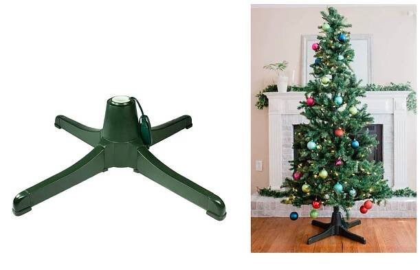 Rotating Christmas tree Stand- Winter Wonder
