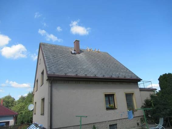Oprava komína rodinného domu