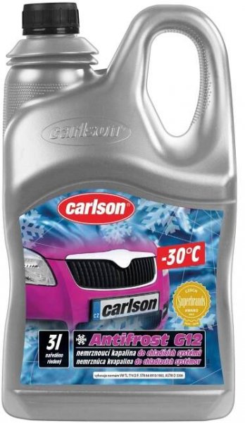 Carlson Antifrost G12 -30°C 3 l od 139 Kč - Heureka.cz