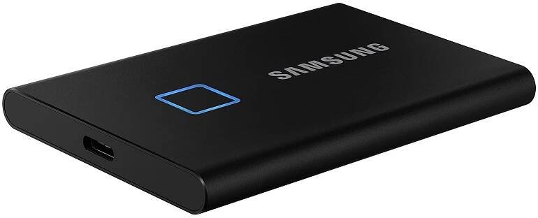 Portable SSD T7 TOUCH USB 3.2 500GB (Black)