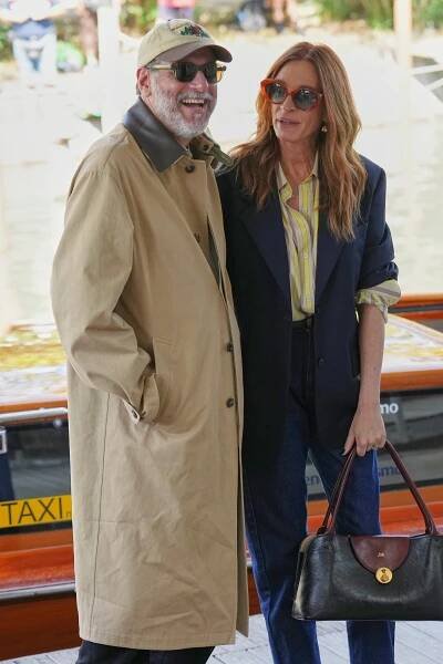 Americká herečka Julia Roberts na 82. ročníku Medzinárodného filmového festivalu (MFF) v Benátkach.