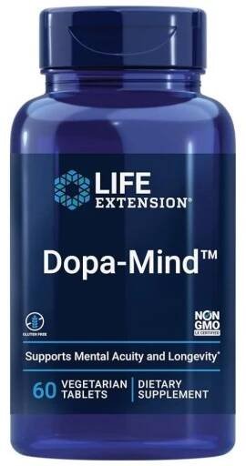 Life Extension Dopa-Mind Zelený oves podporuje mozek a dopamin, 60 tablet