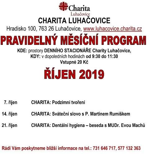 program ŘÍJEN  2019