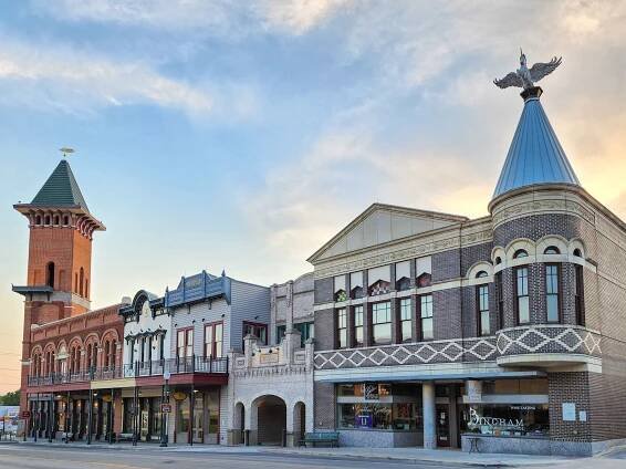 Charming historic downtown Grapevine Texas