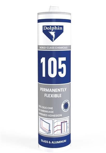 Dolphin 105 – Aluminium & Glass Silicone Sealant