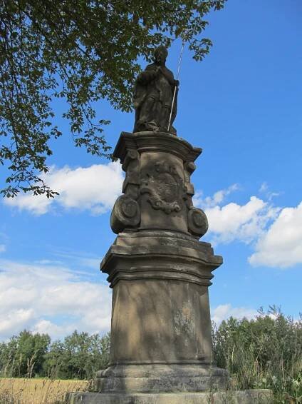 Socha svatého Linharta (Chvalkovice)