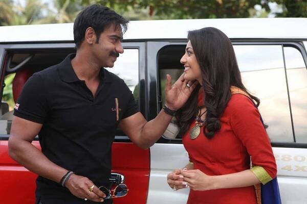 Singham - Z filmu - Ajay Devgan, Kajal Agarwal