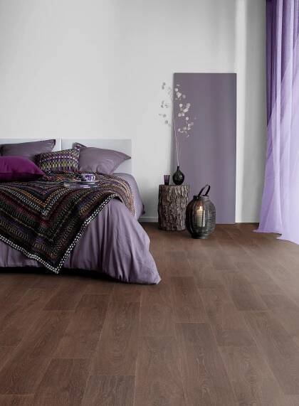 PVC Gerflor Textline 0475 Noma Chocolate - vinylová podlaha | Flodoor – e-shop, vzorkovna Praha, prodej | Flodoor