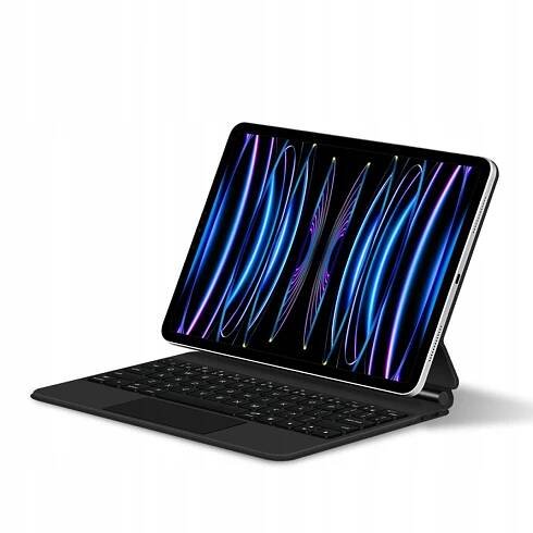 Magnetické pouzdro s klávesnicí pro iPad 4/5/6, Pro 11 2018-2022, case pouzdro