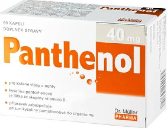 Dr.Müller Panthenol PLUS 40 mg 60 kapslí