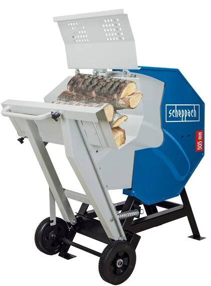 Scheppach HS510 505mm Swivel Log Saw 3kW - 16amp - Image 2