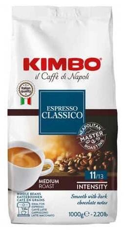 Kimbo Espresso Classico zrnková káva 1kg