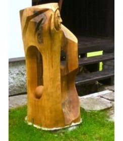 Dřevěná plastika z masivu - tajemství | Sochyzahrady.cz - tvorba, údržba zahrad, výroba, prodej dřevěných soch a doplňků do zahrad