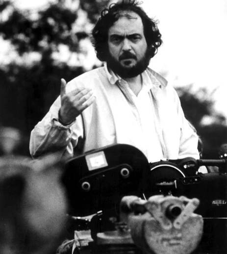 BARRY LYNDON, Director Stanley Kubrick on set, 1975.