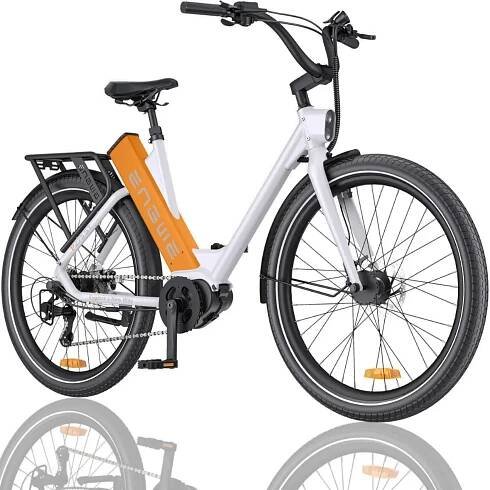 Engwe P275 Low Frame Orange Electric Bicycle Shop