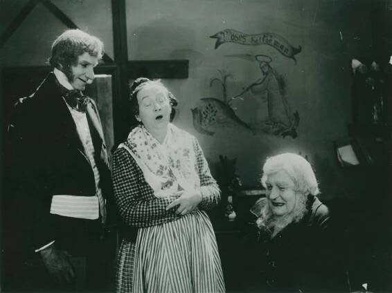 Ett köpmanshus i skärgården - Z filmu - Svea Peters, Hjalmar Peters