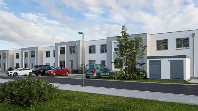 DEVELOPERSKÝ PROJEKT ŘADOVÉ BYTY HODĚJOVICE, ŠROUBÁRENSKÁ