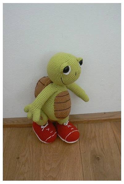 Návod na háčkovaného želváka Otíka