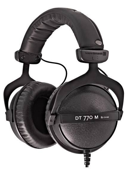 beyerdynamic DT 770 M Monitoring Headphones, 80 Ohm