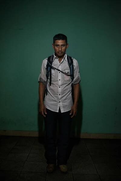 Ariel Mejia, 22, from Guatemala.