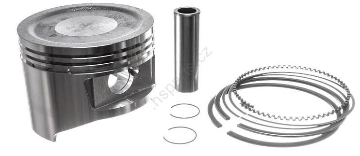 Kompletní píst pro motory Honda GX390 2. výbrus +0,50 mm 88,50 mm (OEM 13103-ZF6-W00) | HS Parts 
