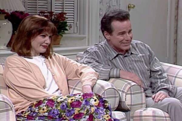 Julia Sweeney on Breaking Character During Chris Farley's Iconic SNL Sketch: 'They Had to Cut Around Me'
