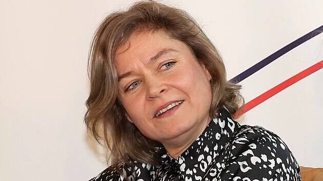Herečka Zuzana Zlatohlavková (prosinec 2022)