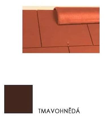 Cedral Eternit hřebenáč 400 x 120 mm tmavě hnědá od 216 Kč - Heureka.cz