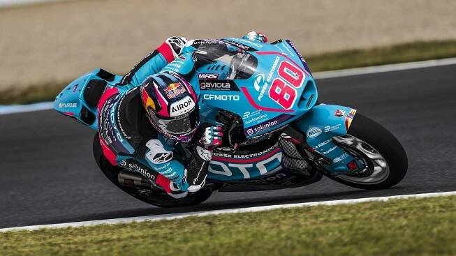 Moto2: První japonské kvalifikaci kraloval David Alonso