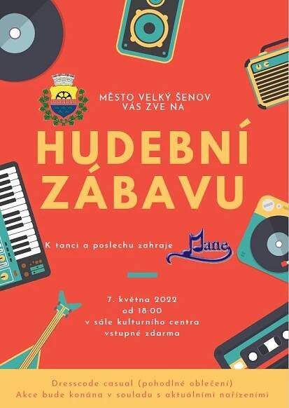 Hudební zábava | VELKÝ ŠENOV