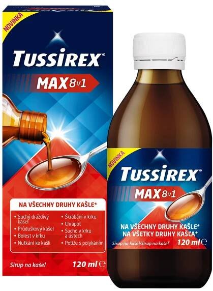Tussirex Max 8v1 sirup 120 ml