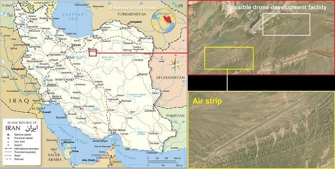 Persian Posturing: Iran’s Drone Fleet Seen From Space - bellingcat